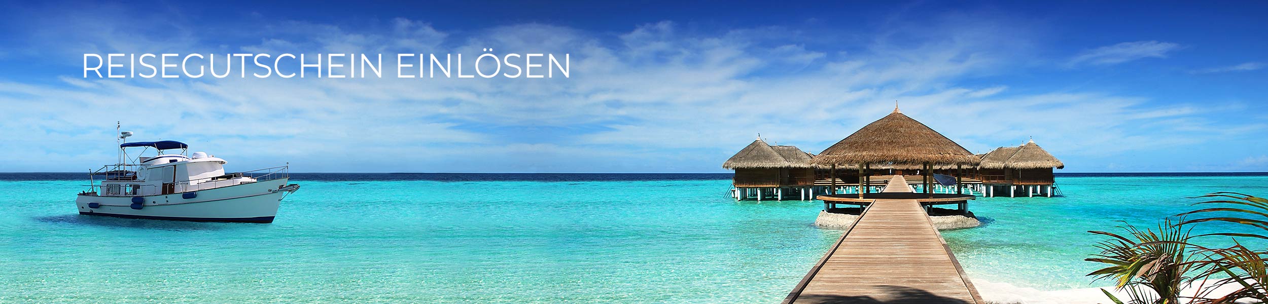 Reisegutschein einloesen